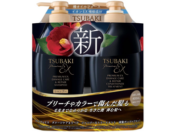 Набір шампунь та кондиціонер TSUBAKI Premium EX Догляд за пошкодженим волоссям і відновлення, 2 x 400 мл 494894 фото