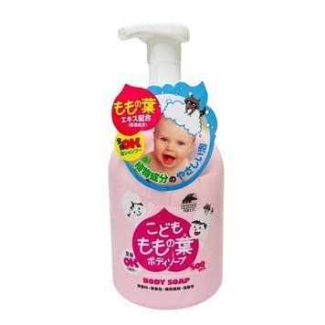 Дитяче мило для тіла з персиковим листям, Kids Peach Leaf Body Soap,Unimat Riken 500мл (862750) 862750 фото