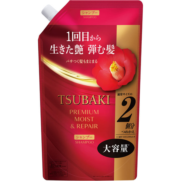 Шампунь TSUBAKI Premium Зволоження та відновлення волосся, 600 мл 486059 фото